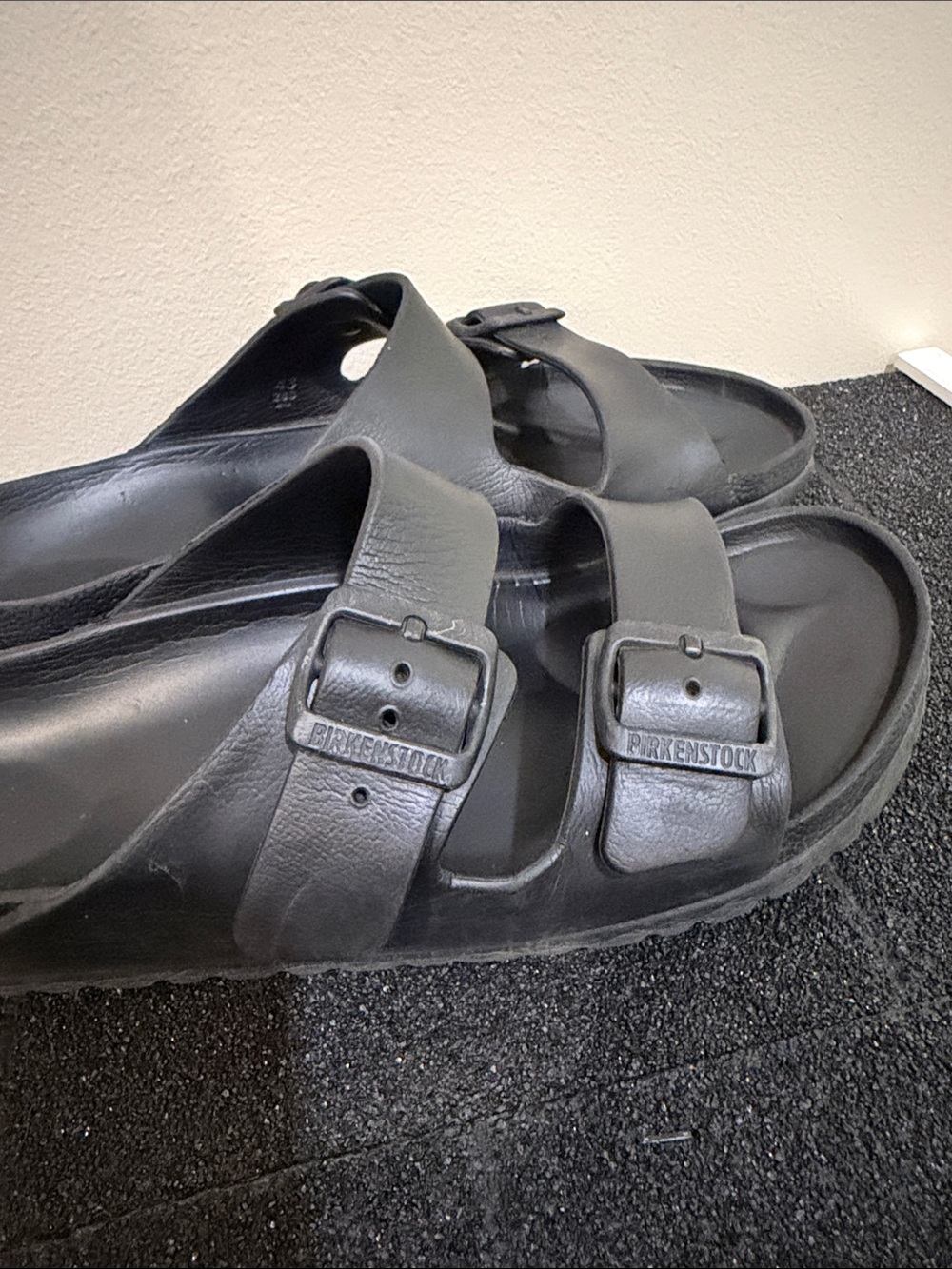 Birkenstock Arizona Essentials EVA Waterproof Sandals Black 9.5 - Picture 3 of 7
